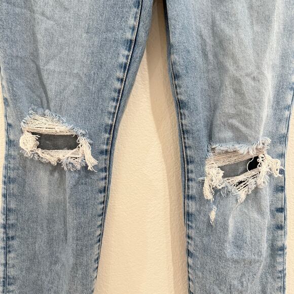 NWT Good American Good Boy Release Hem High Waist Boyfriend Jeans Size 6/28 - Picture 6 of 12